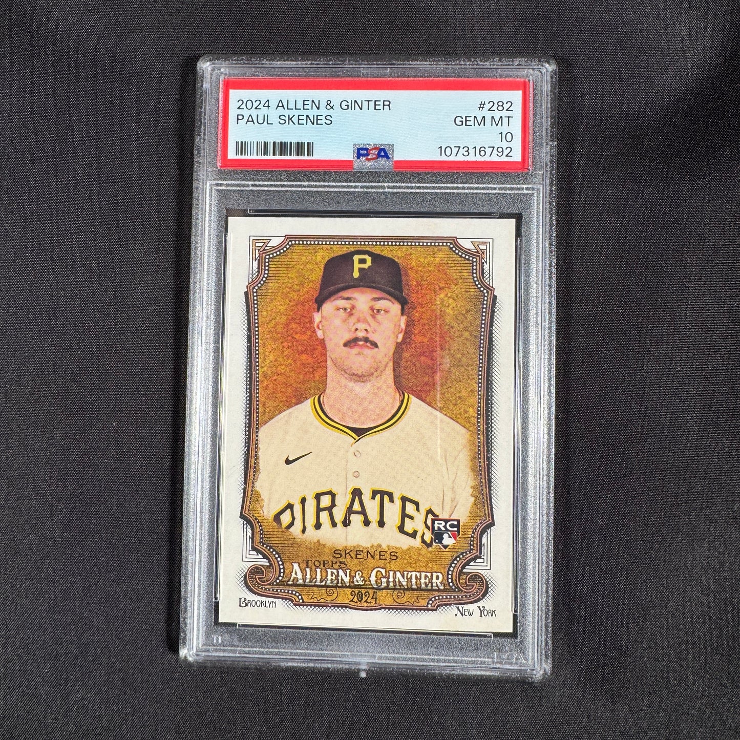 2024 Paul Skenes Allen & Ginter PSA 10