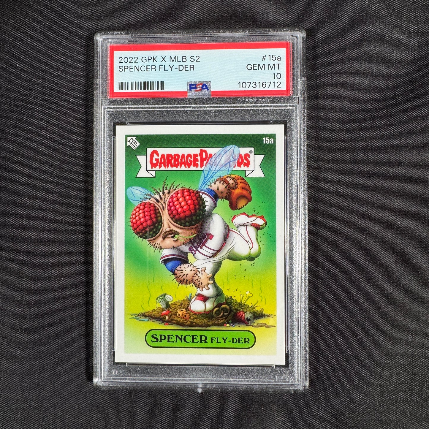 2022 Spencer Fly-Der GPKxMLB S2 PSA 10
