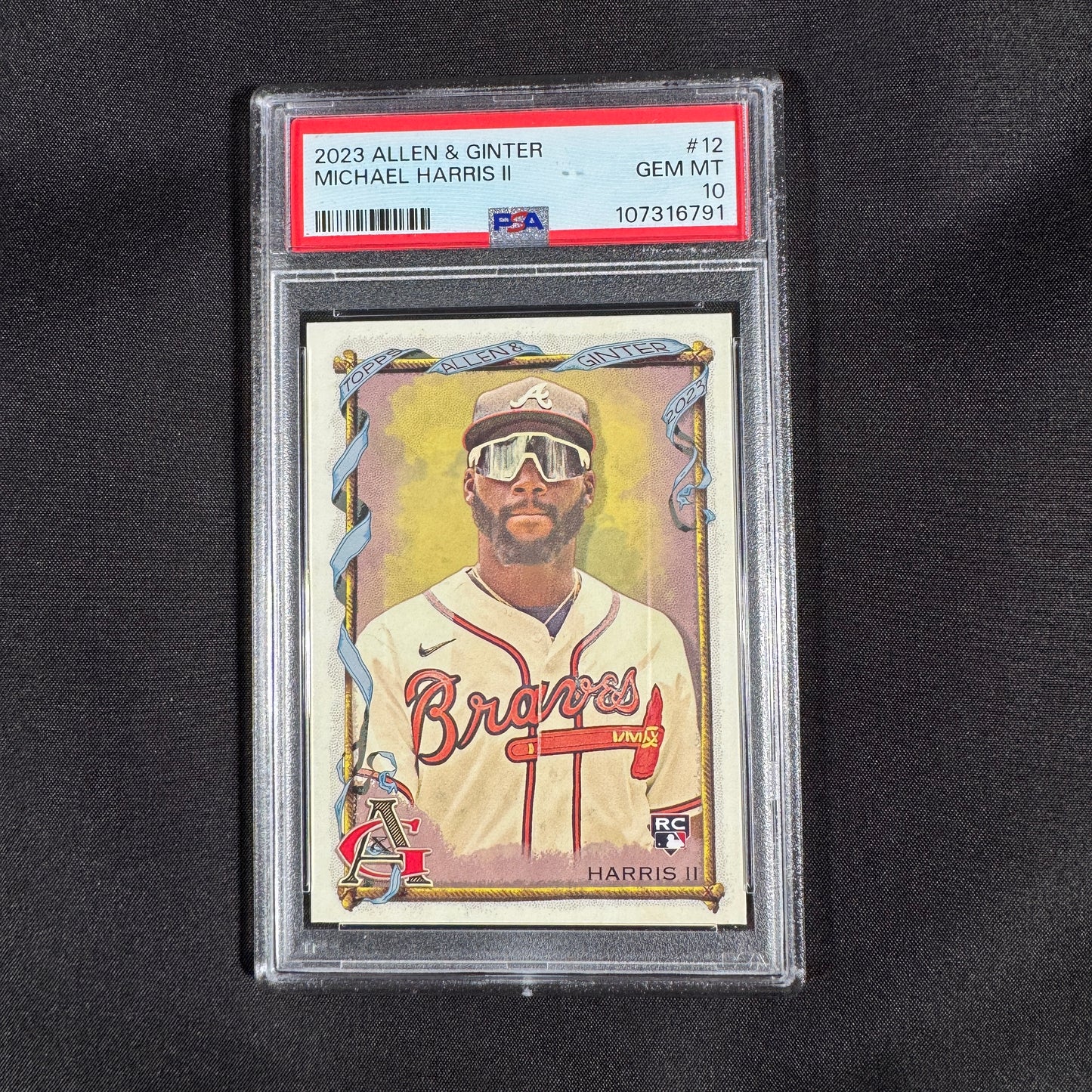 2023 Michael Harris II Allen & Ginter PSA 10