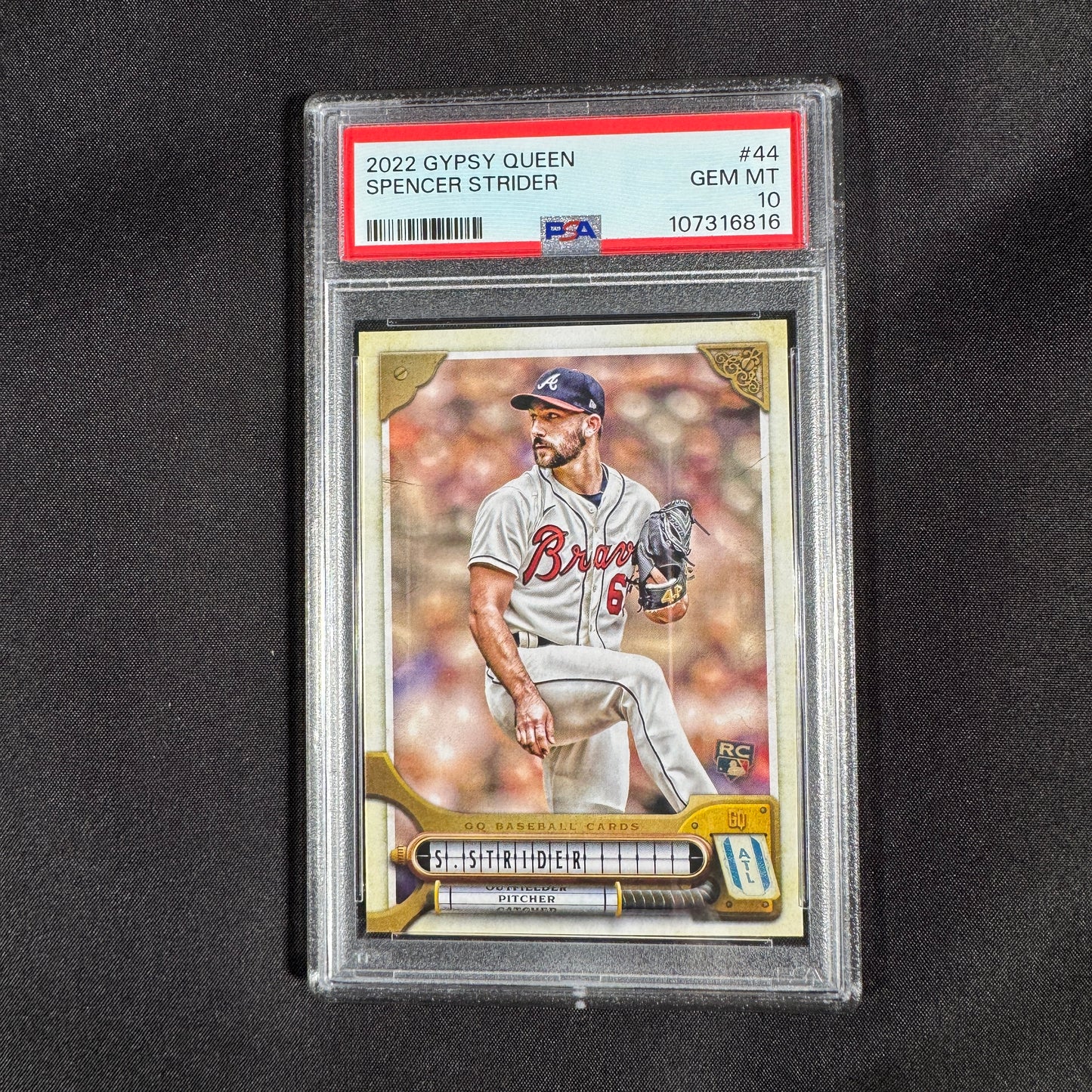 2022 Spencer Strider Gypsy Queen PSA 10
