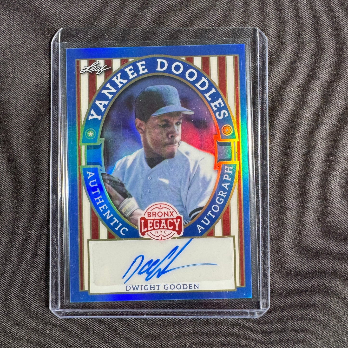 2024 Dwight Gooden Leaf Bronx Legacy Auto