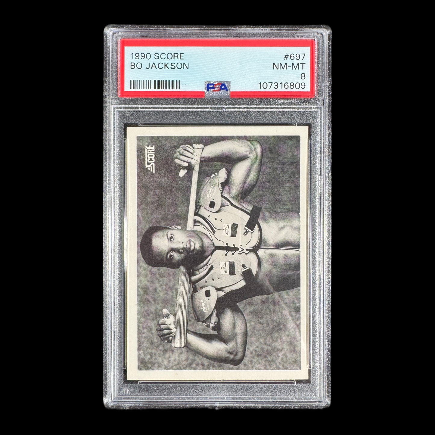 1990 Bo Jackson Score PSA 8