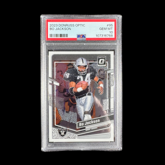 2023 Bo Jackson Donruss Optic PSA 10