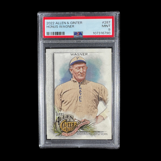 2022 Honus Wagner Allen & Ginter PSA 9