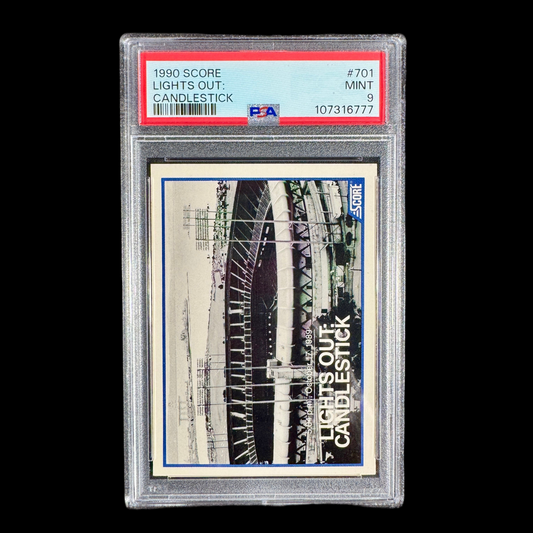 1990 Lights Out: Candlesick Park PSA 9