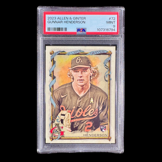 2023 Gunnar Henderson Allen & Ginter PSA 9