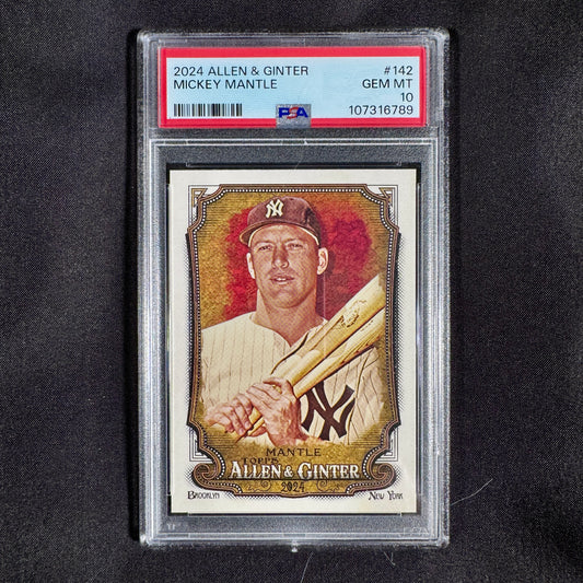 2024 Micky Mantle Allen & Ginter PSA 10