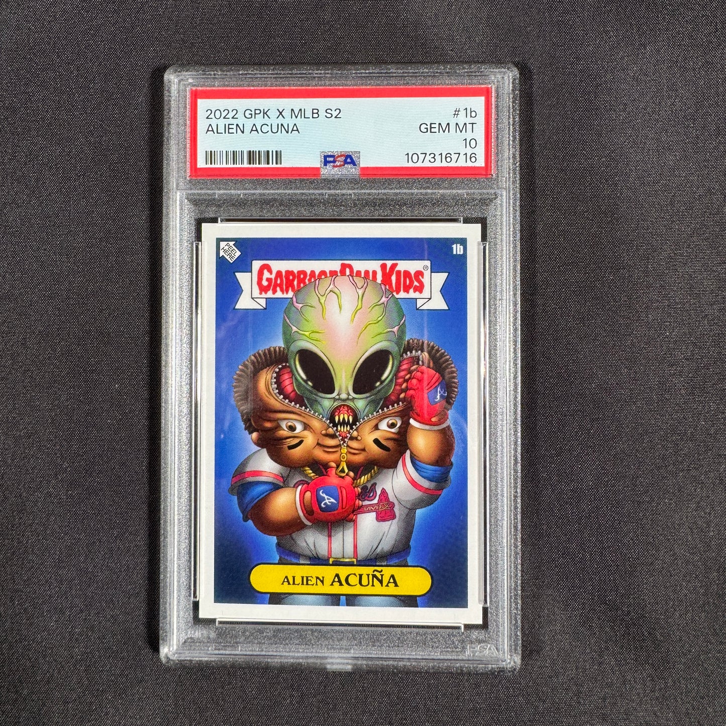 2022 Alien Acuna GPKxMLB PSA 10