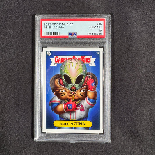 2022 Alien Acuna GPKxMLB PSA 10