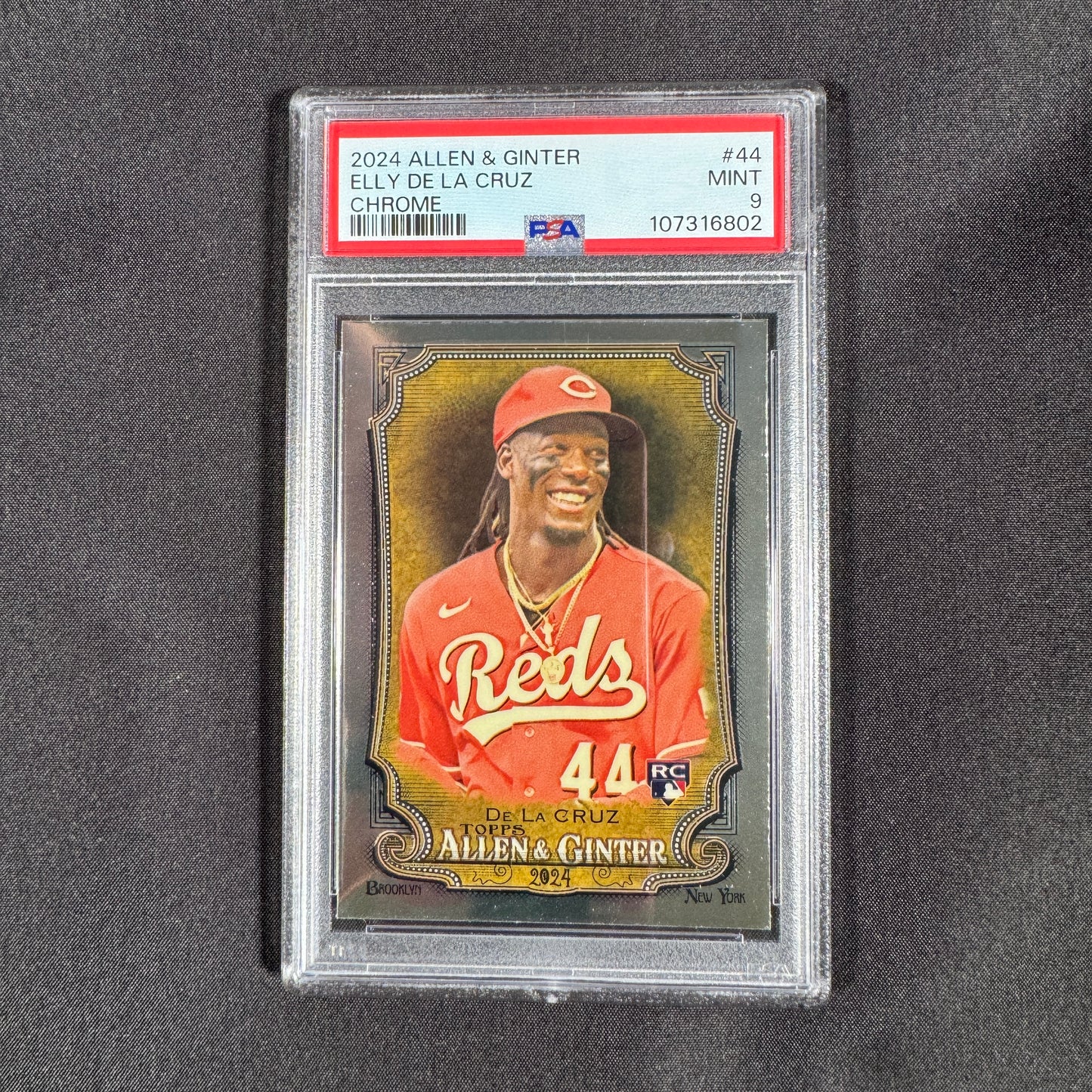 2024 Elly De La Cruz Allen & Ginter Chrome PSA 9