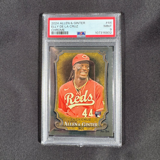 2024 Elly De La Cruz Allen & Ginter Chrome PSA 9