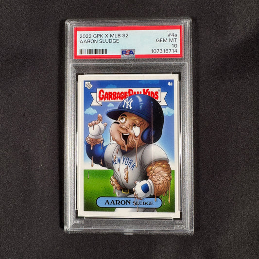 2022 Aaron Sludge GPK x MLB S2 PSA 10