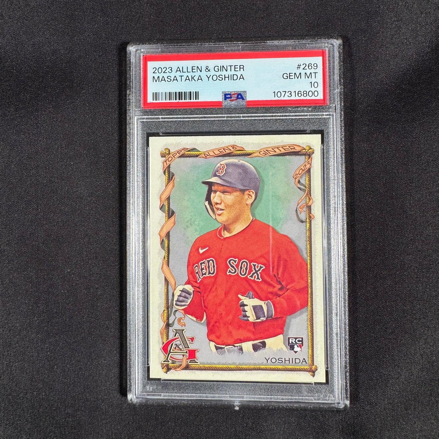 2023 Masataka Yoshida Allen & Ginter PSA 10