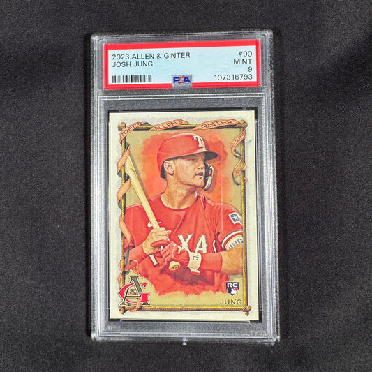 2023 Josh Jung Allen & Ginter PSA 9