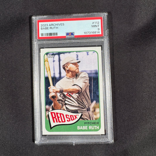 2023 Babe Ruth Archives PSA 9