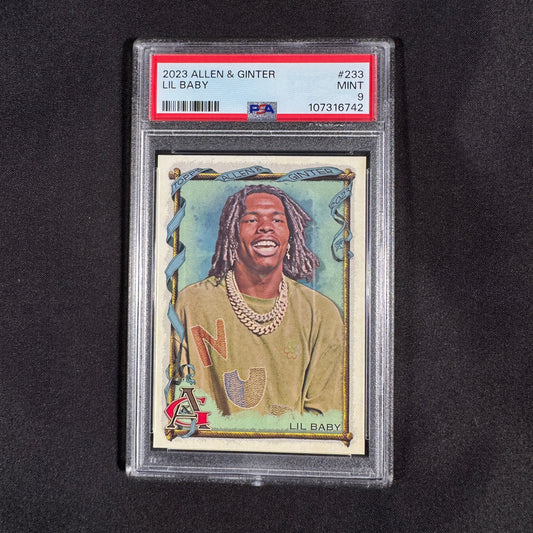 2023 Lil Baby Allen & Ginter PSA 9