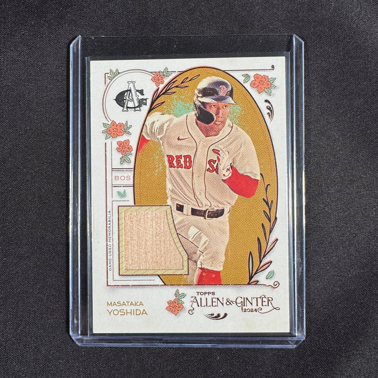 2024  Masataka Yoshida Topps Allen & Ginter Bat Relic