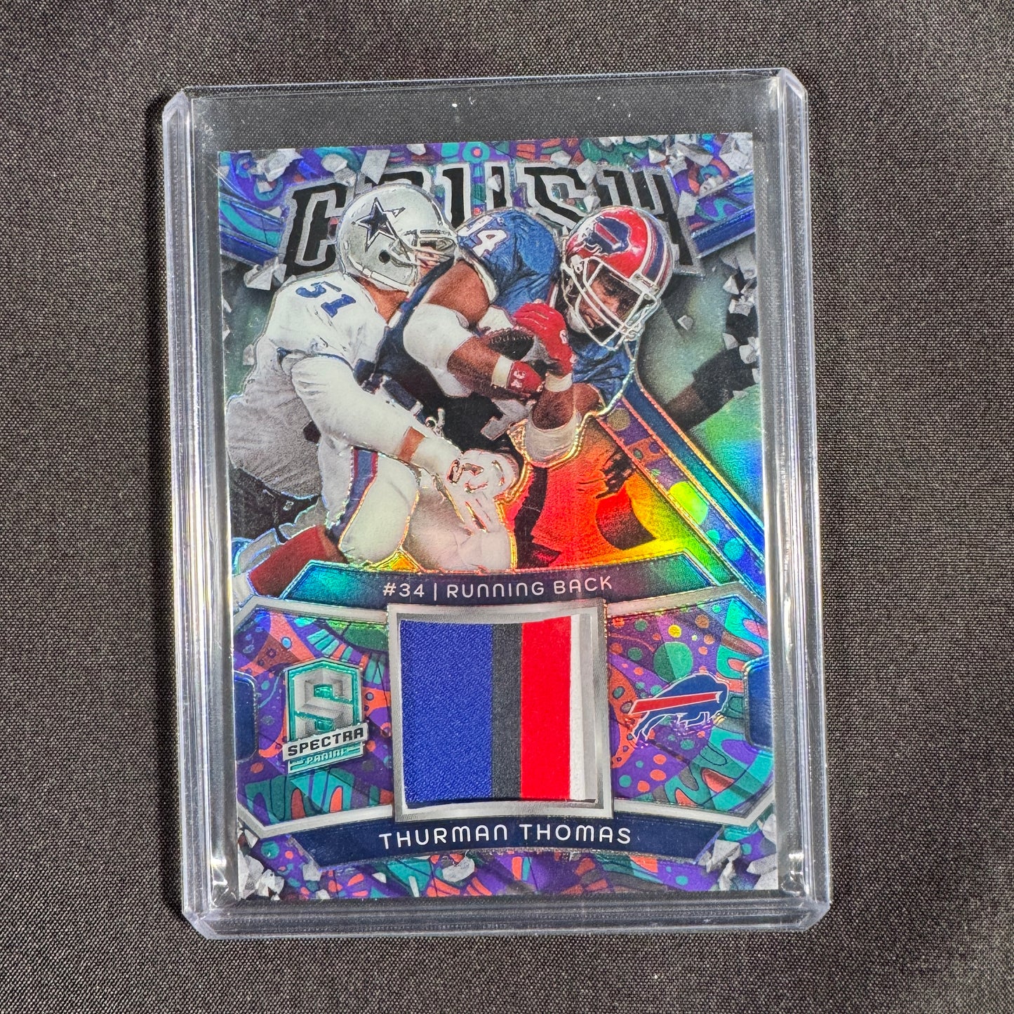 2024 Thurman Thomas Panini Spectra Crush Patch